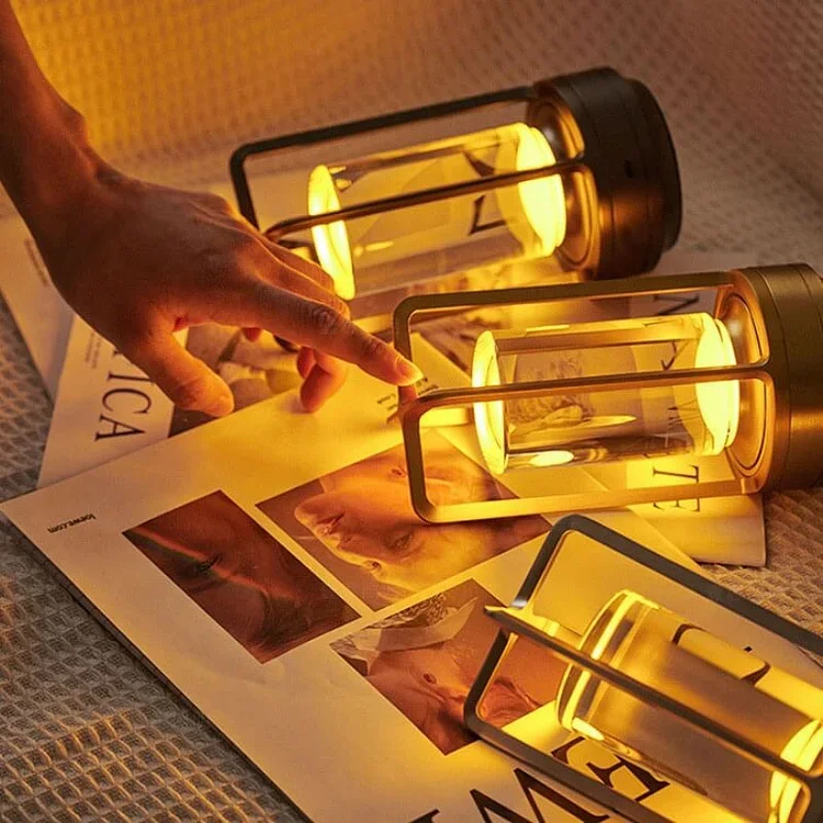 LED Crystal Metal Night Light