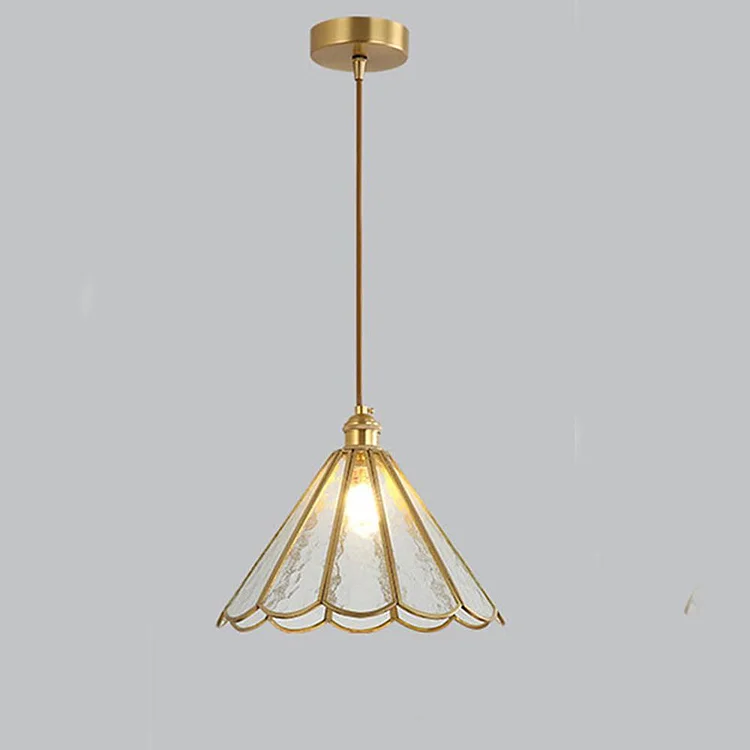 Flower Shaped Glass LED Modern Pendant Lighting Hanging Lamp Island Lights - Appledas
