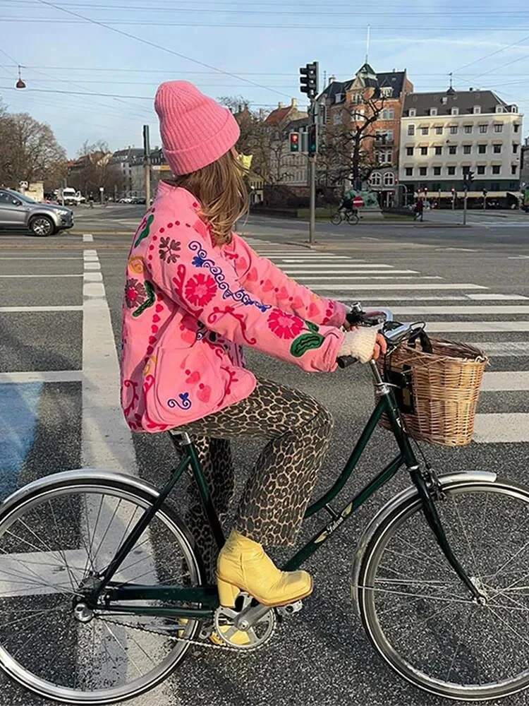 Churchf Print Pants Women Sexy Fashion Versatile Casual Pants High Waist Trousers 2024 Spring Fashion Lady Loose Streetwear-Outfit Ideas