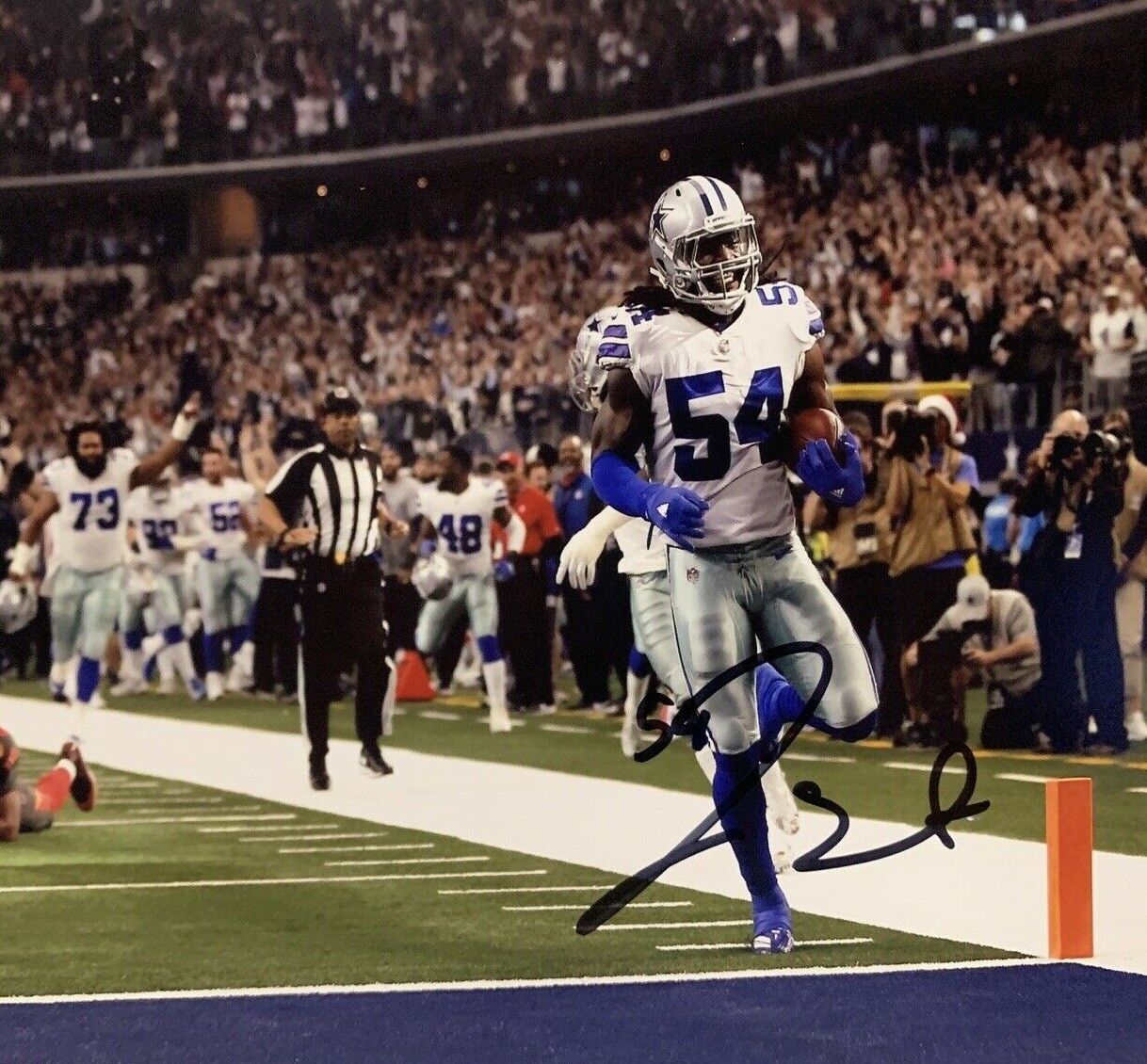 Jaylon Smith Autographed Signed 8x10 Photo Poster painting ( Cowboys ) REPRINT