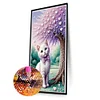 (40*70cm)DIY Full Round Drill Diamond Painting-Cat