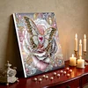 DIY Pearl Painting Butterfly for Home Wall Decor with Frame(25x25cm)