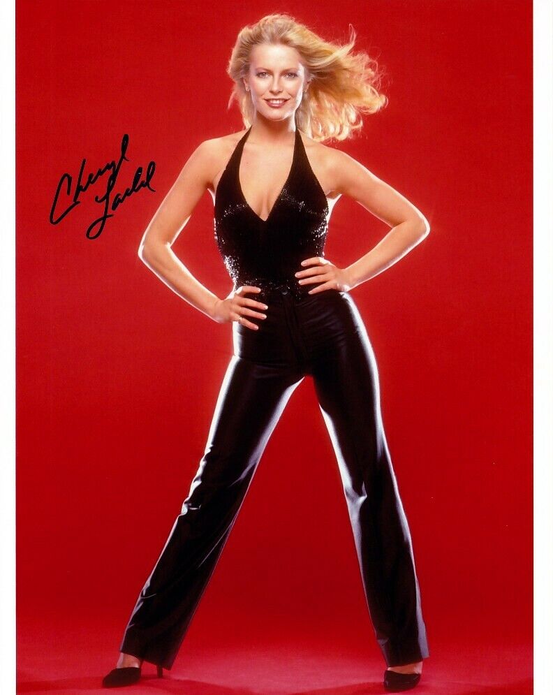 CHERYL LADD hand-signed SEXY YOUNG FULL-LENGTH 8x10 w/ life coa CHARLIE'S ANGELS