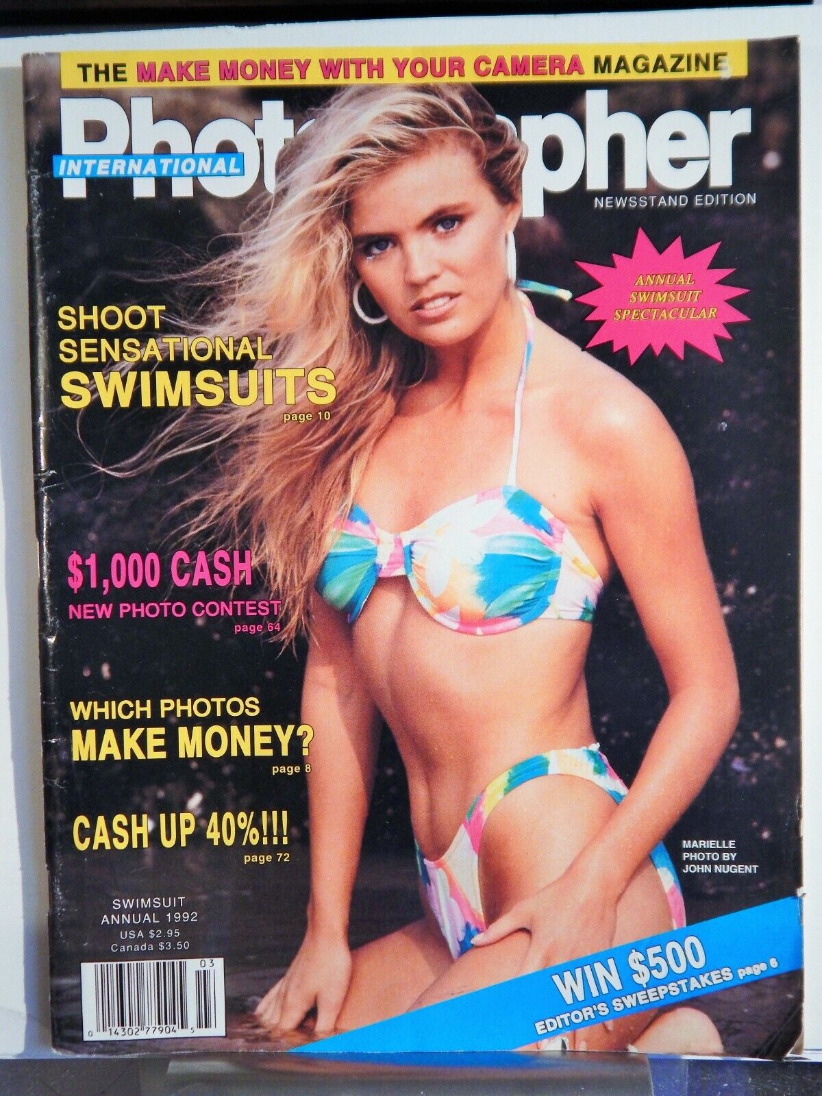 INTERNATIONAL Photo Poster paintingGRAPHER MAGAZINE SWIMSUIT ANNUAL 1992, SELL Photo Poster paintingS