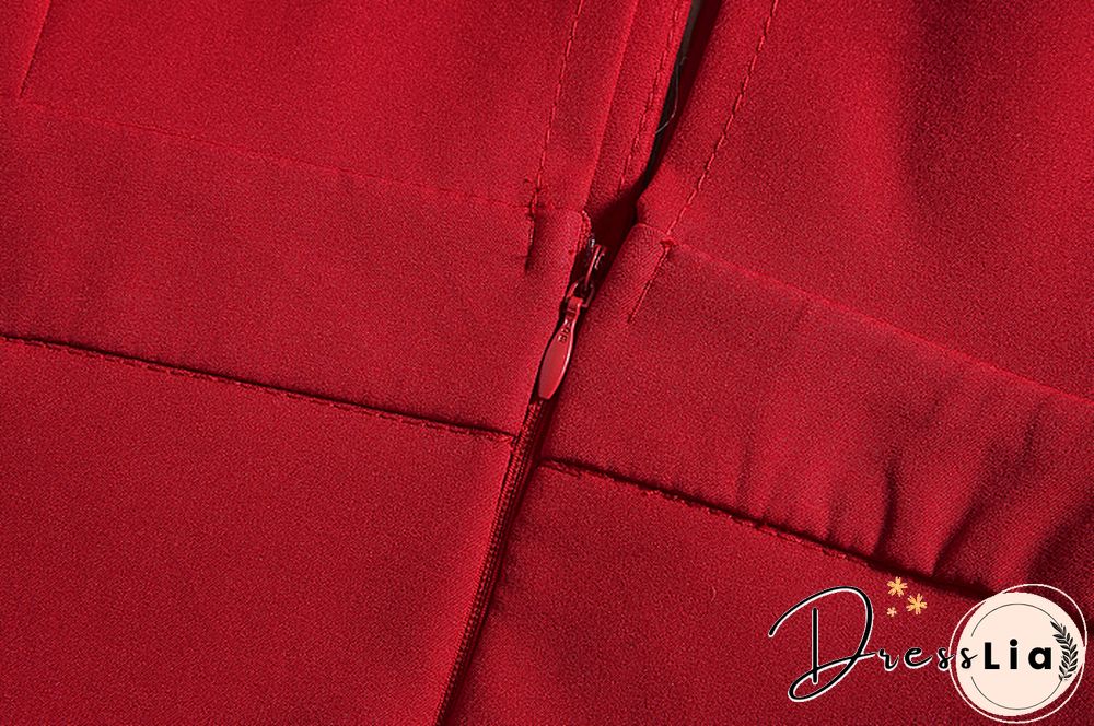 ALPHALMODA Summer Women Deep V-neck Sexy Jumpsuits Solid Color Straight Full Length Pants Ladies Party Overall Outfit