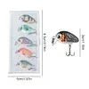 5pcs Mini Crankbait Fishing Lure Floating Wobbler Artificial Hard Bait Swimbait