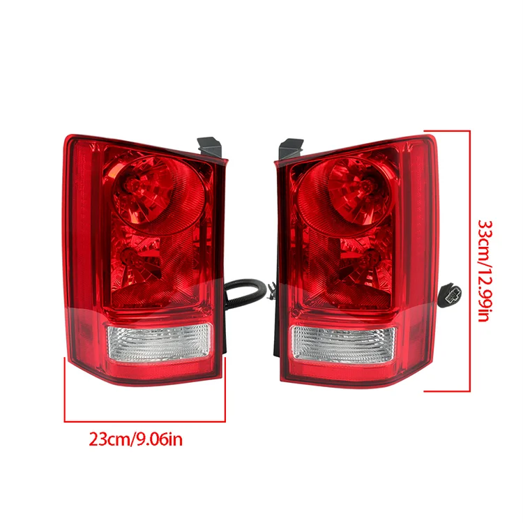 SEBLAFF 1 Pair of Tail Light Assembly Replacement for 2009-2015 Pilot Rear Brake Lamp 33500SZAA02, 33550SZAA02