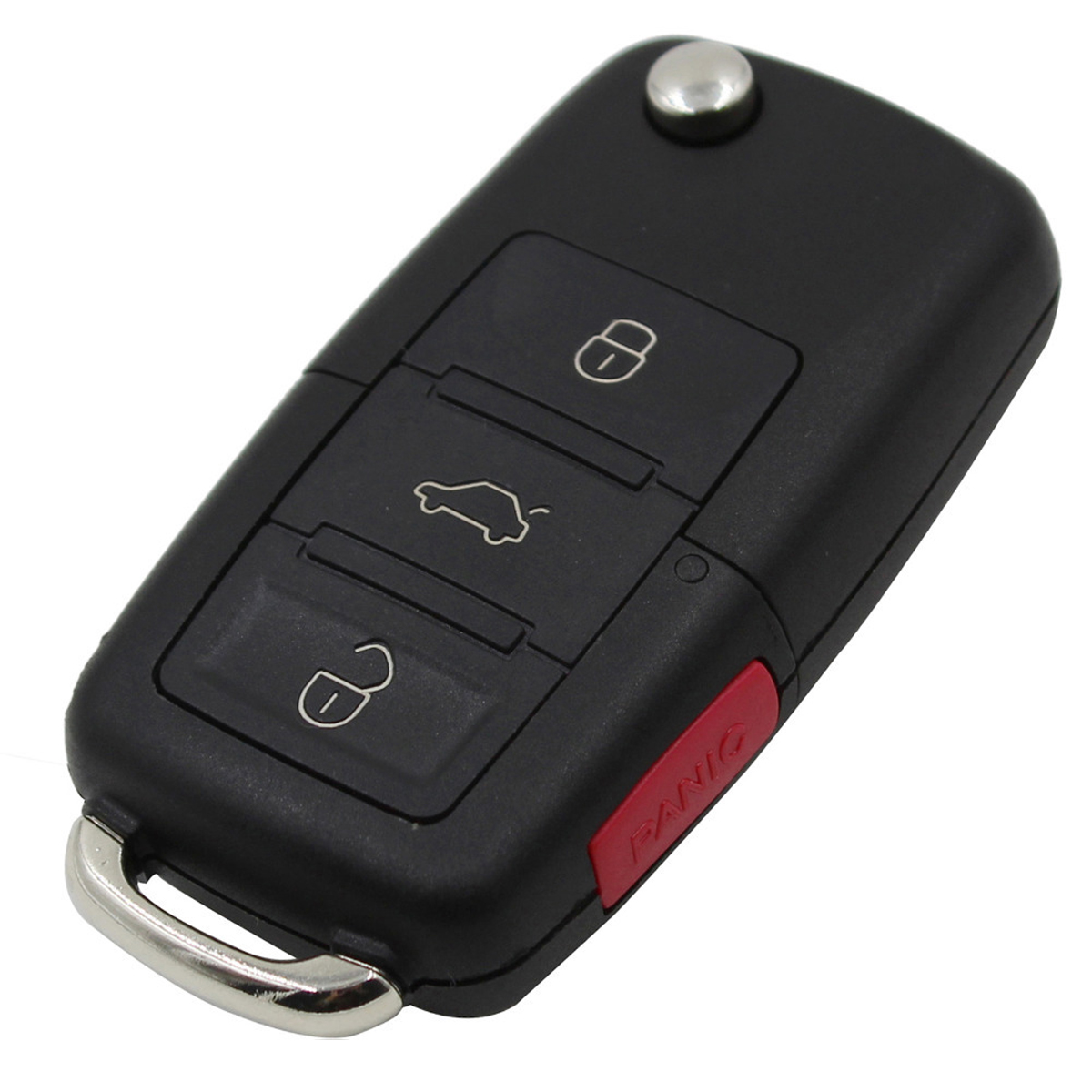

4 Button Remote Key Flip Car Key Case Folding Shell Replacement, 501 Original