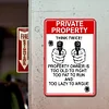 Shooting Warnings - Metal Tin Signs(8*12Inch/12*16Inch)
