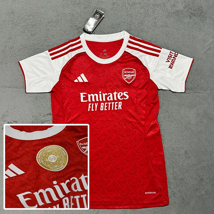 Arsenal 25/26 Home Jersey (Women's)-FIFA Women's Club World Cup Champions Badge