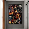 (Stamped/Counted) Horror Movie Character-11CT Cross Stitch 50*75cm (Big Size)