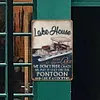 Lake house - Metal Tin Signs(8*12Inch/12*16Inch)