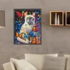 Cat-Special Peinture En Diamant En Forme-30*40CM