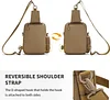 Brusttasche Taktisch Milit&auml;risch Wasserdicht Umh&auml;ngetasche mit Wasserflaschenhalter Schultertasche Molle System Daypack Chest Sling Pack Casual Crossbody Bag f&uuml;r Armee Jagd Outdoor Reisen
