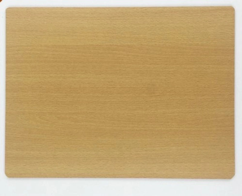 1 Piece Solid Color Class Learning Daily Mdf Height Density Plate Classic Style Folder