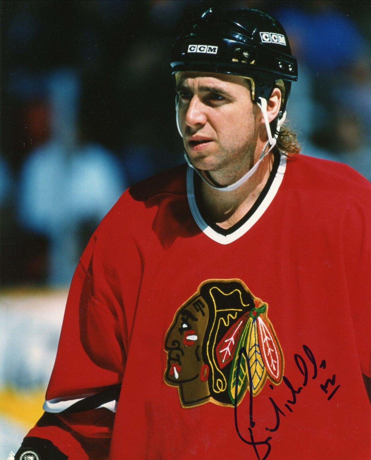 Bernie Nichols Chicago Blackhawks Signed Autographed 8x10 Glossy Photo Poster painting COA