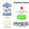 DIY Carousel Diamond Painting Single-sided Wooden Desktop Ornaments