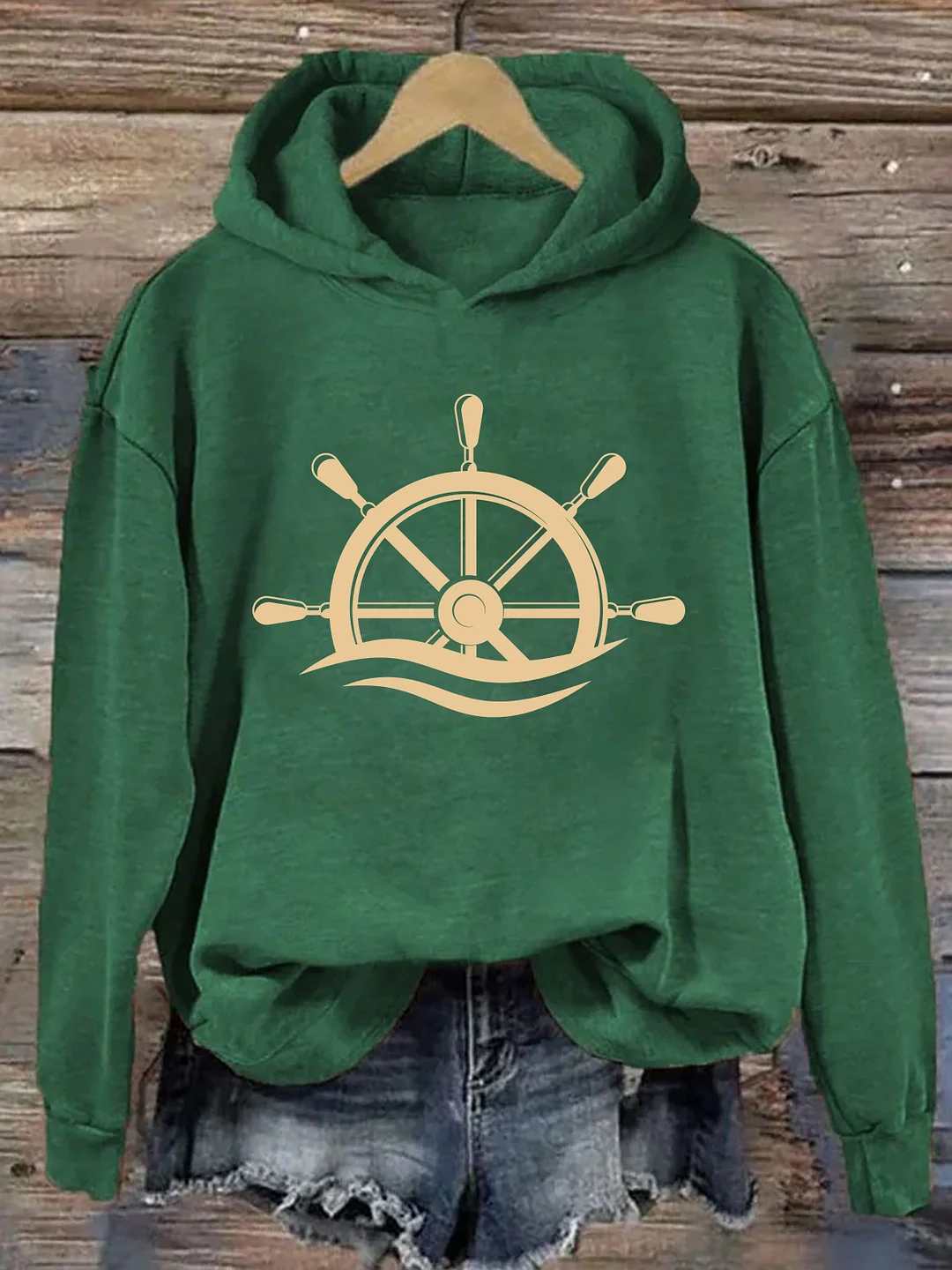 Ship Wheel Hoodie