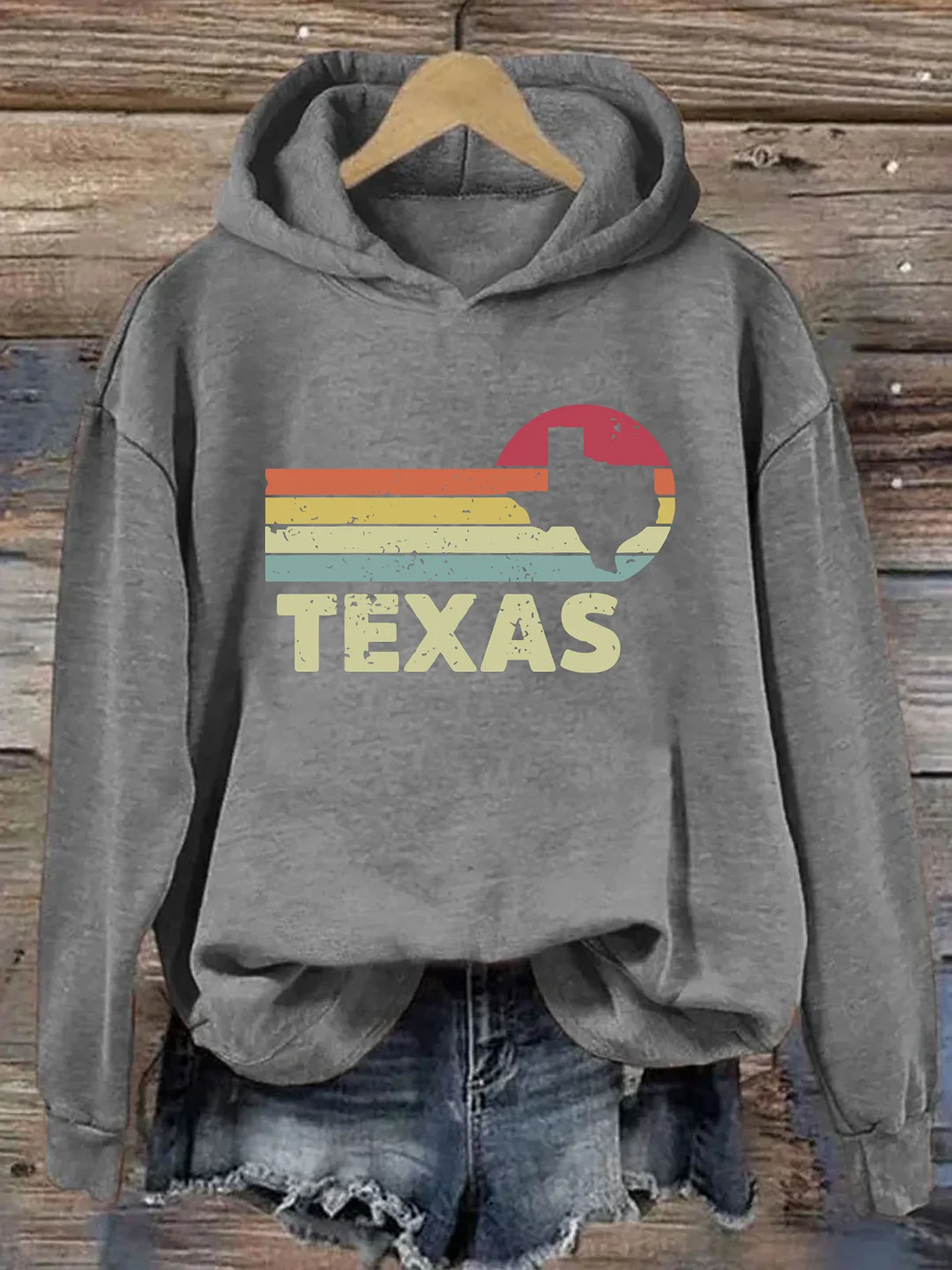 Texas Map Hoodie