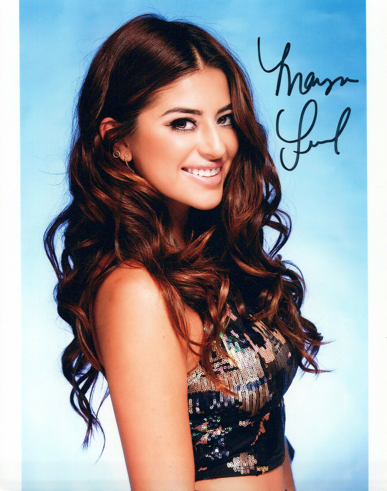 Mayra Leal glamour shot autographed Photo Poster painting signed 8x10 #19