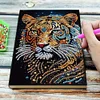 50 Seiten A5 Tiger - 5D DIY Basteln Notizbuch