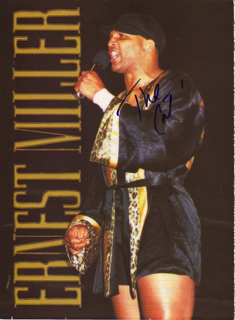 WWE WWF ERNEST THE CAT MILLER AUTOGRAPHED HAND SIGNED Photo Poster painting WRESTLING PICTURE 3