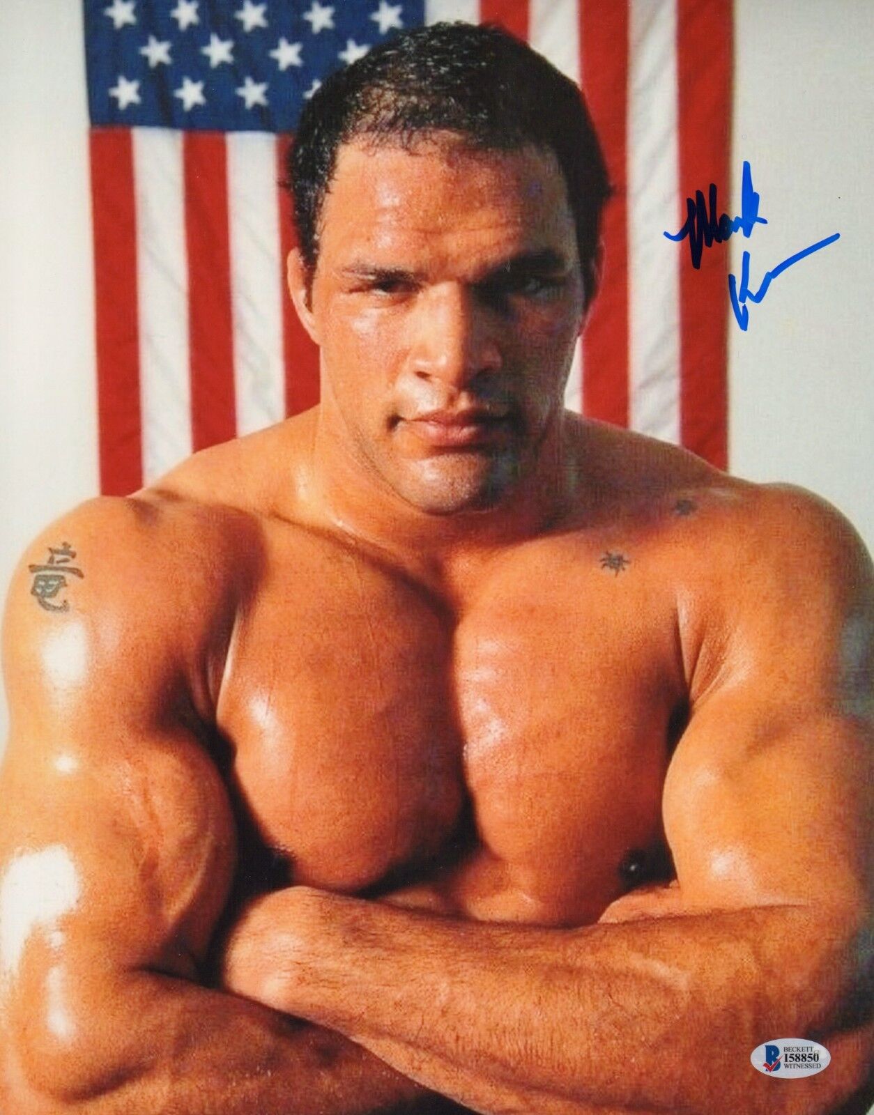 Mark Kerr Signed 11x14 Photo Poster painting BAS Beckett COA UFC 14 15 Pride Picture Autograph 3