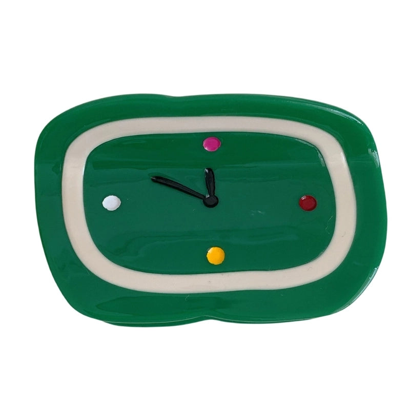 New Personalized Creative Acetate Alarm Clock Phone Shark Clip Back Head Updo Hair Claw Simple Hair Accessories