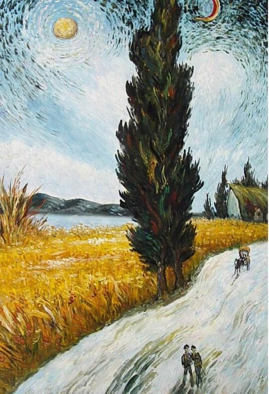 

Wheat Fields – Paint By Numbers - 40*50CM, 501 Original