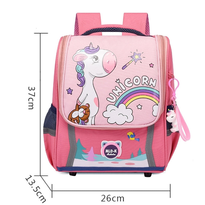 Waterproof Letter School Daily School Backpack