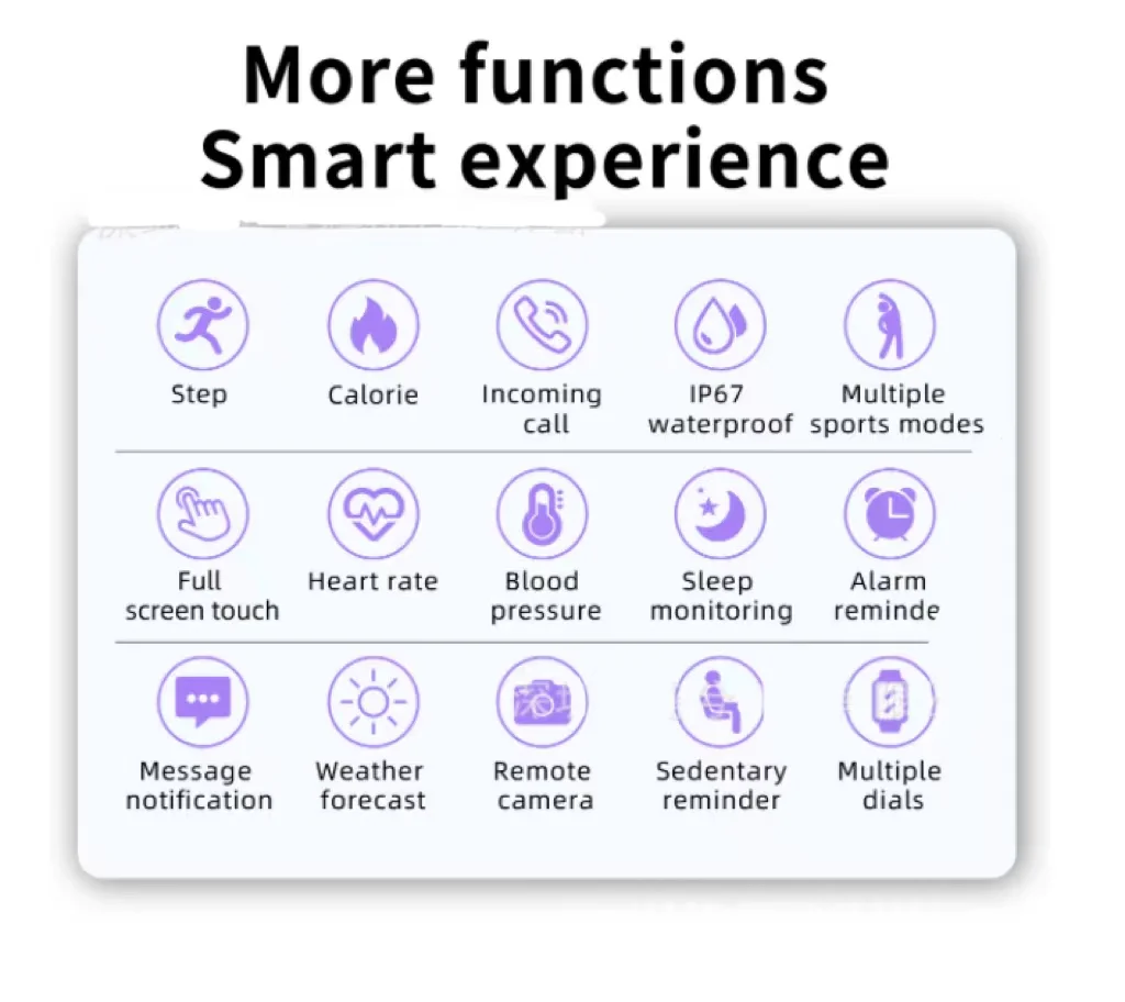 Smart Bracelet Information Reminder Touch Screen Heart Rate Smart Watch