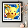 30 * 30CM - Runde Bohrer Diamant Malerei - Cartoon Pokemon