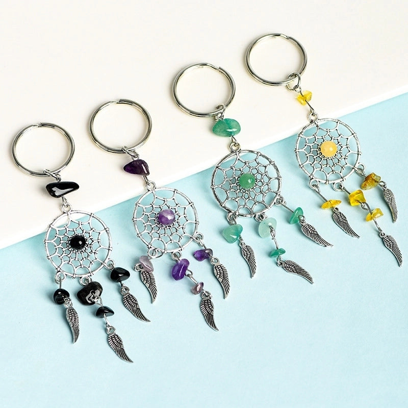 Minimalist Dreamcatcher Alloy Crystal