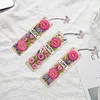 3Pcs Diamond Painting Daisy  Bouquet Bookmark for Book Lovers