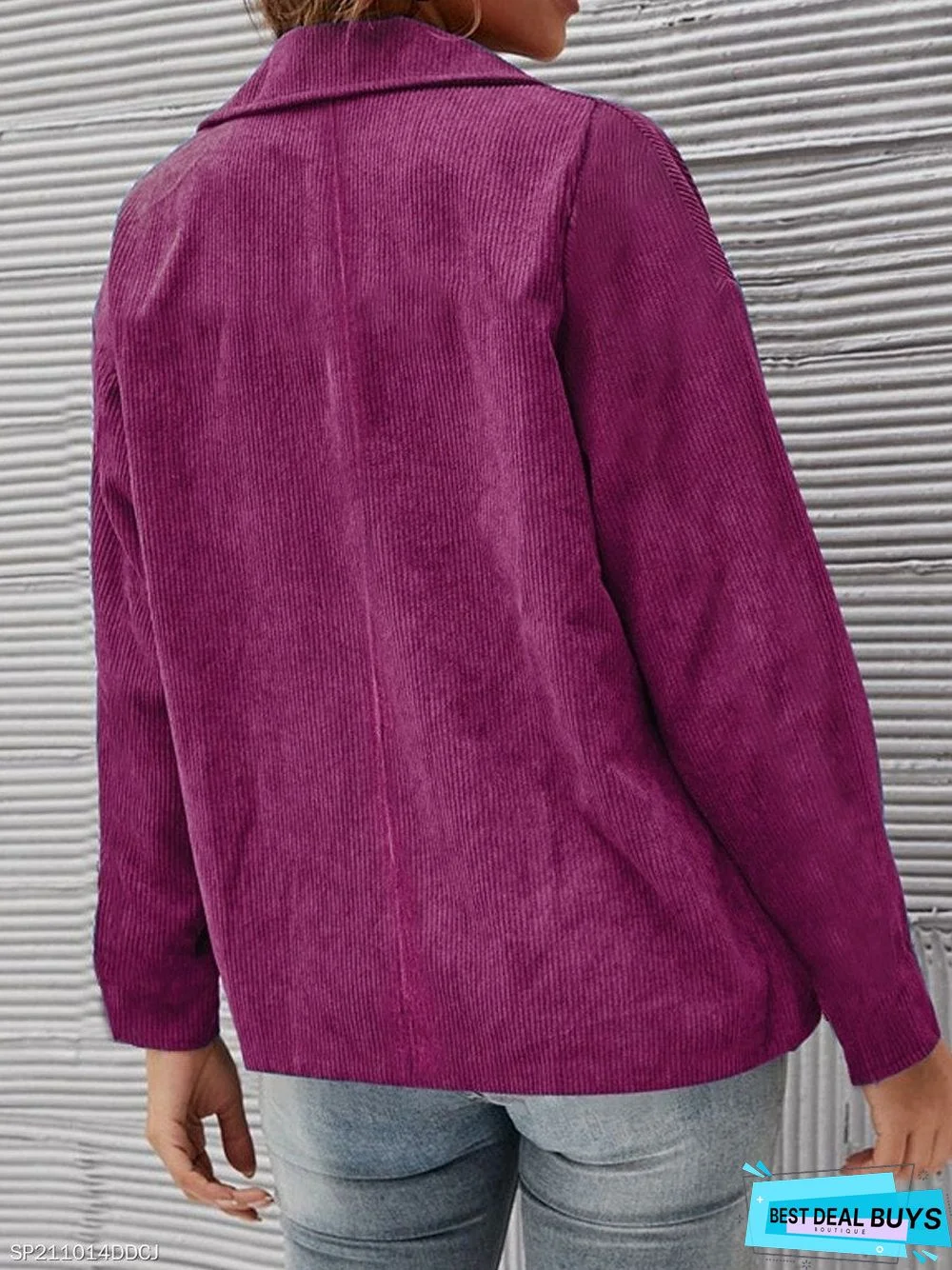 Hot Models Solid Color Jacket Blazers