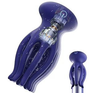 Octopus Male Penis Trainer Penis Vibrator Massager