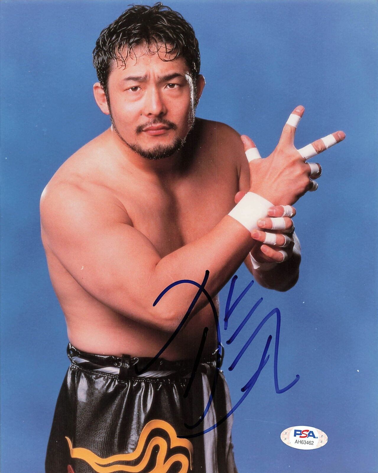 Tajiri signed 8x10 Photo Poster painting PSA/DNA COA WWE Autographed Wrestling