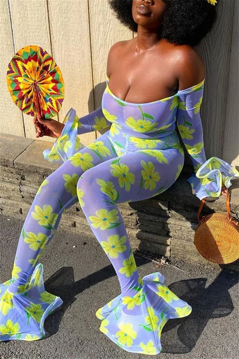 Sexy Solid Hollowed Out Bateau Neck Short Sleeve Two Pieces