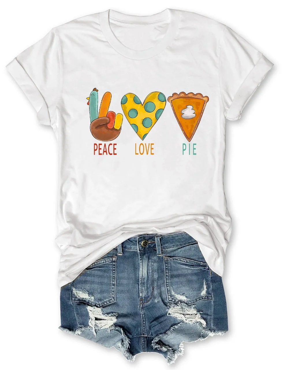 Peace Love Pie T-Shirt
