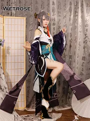 [Wetrose] In Stock Azure Empyrea Cosplay Cos Costume Honkai Impact 3rd Fu Hua Fuhua Kumo Sumi Tanshin Full Set Wig New Year Xmas