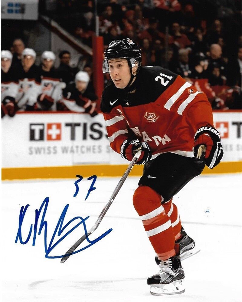 Team Canada Nick Ritchie Autographed Signed 8x10 IIHF Photo Poster painting COA