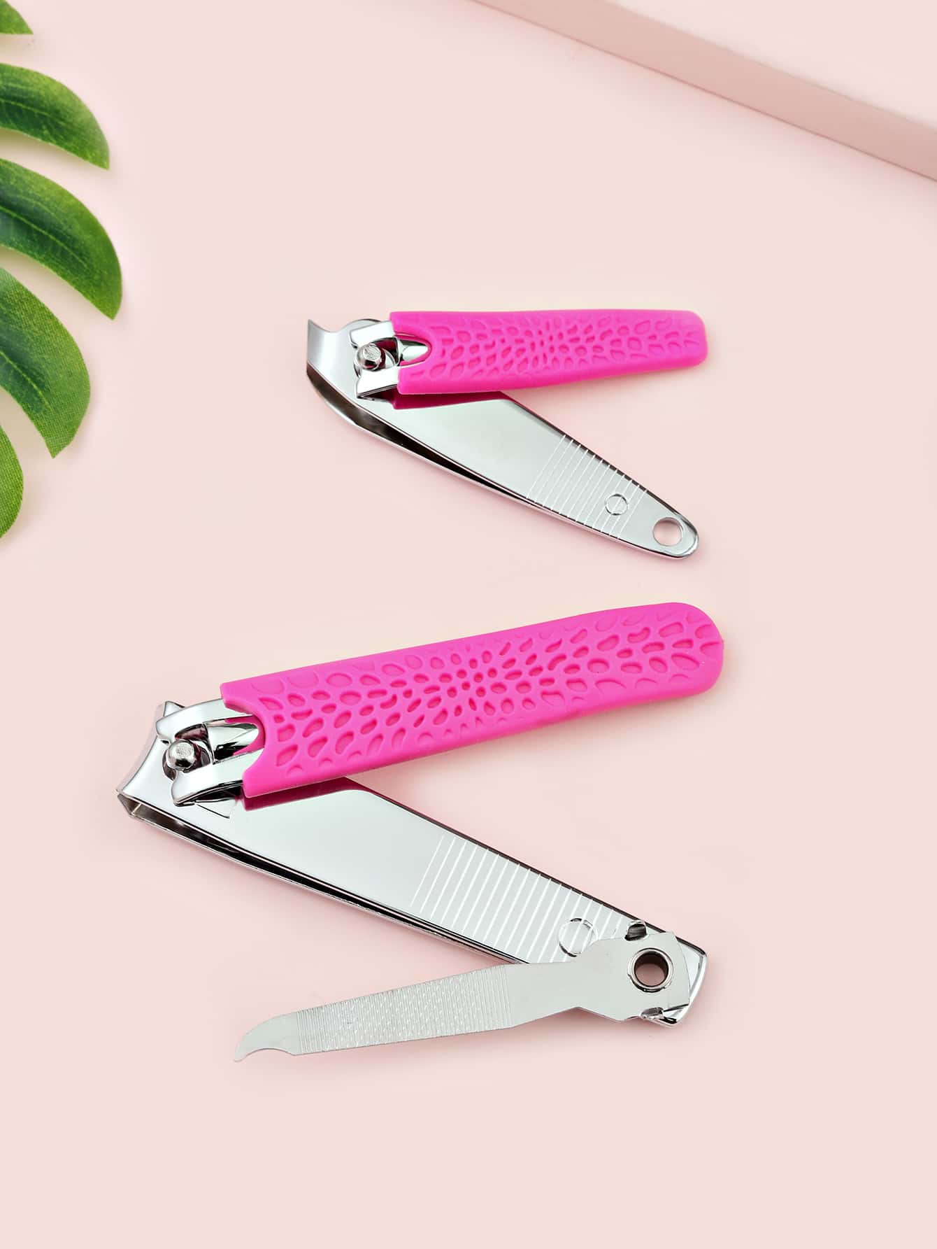 2pcs Anti-slip Nail Clipper