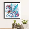 Cartoon Einhorn 5d DIY Diamant Kunst Malerei Kits Teilbohrer Edelstein Kunst 30x30cm