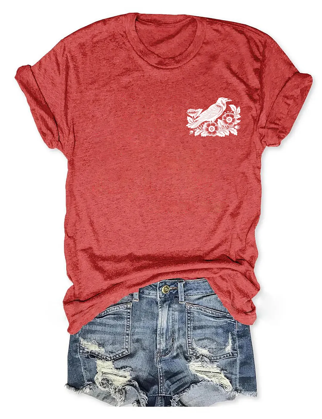 Justifiably Furious Raven T-shirt
