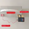 DC 12V Remote Battery Disconnect Switch 260A Main Power Switch for Car Truck SUV