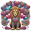 Lion - Crystal Rhinestone Diamond Painting