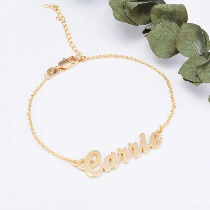 Classic Name Anklet Personalized Name Anklets