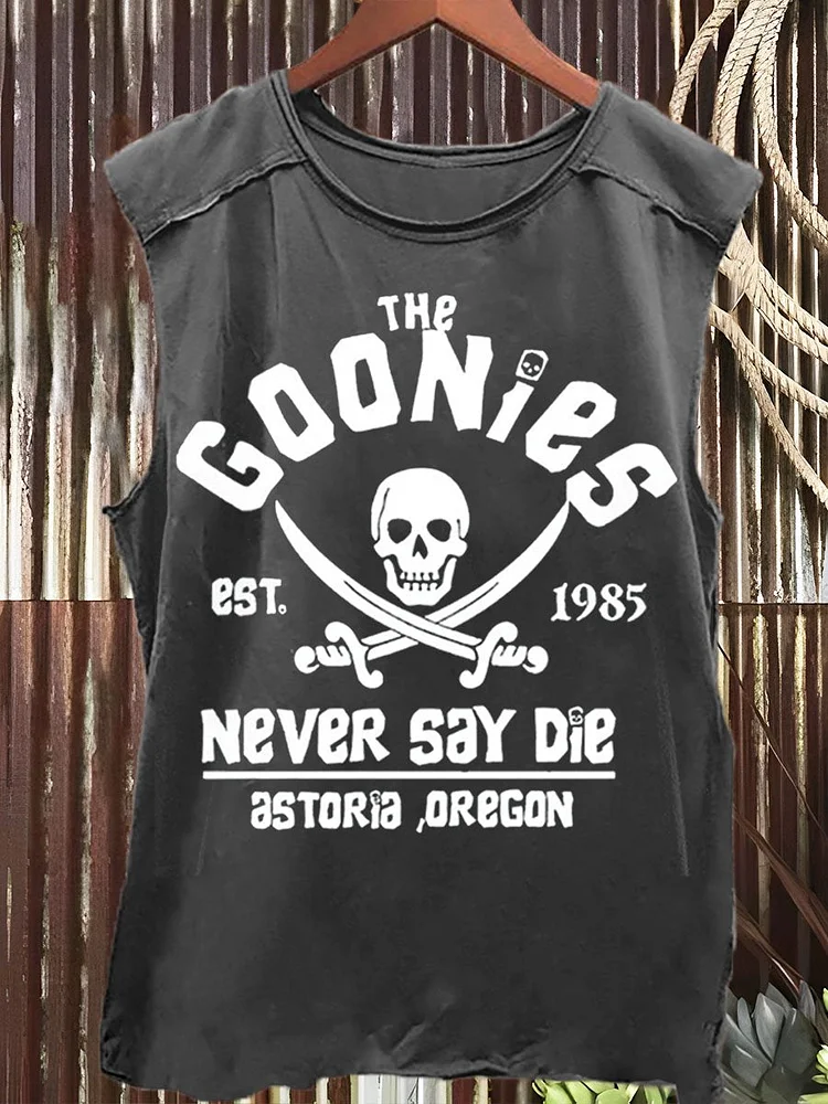 The Goonies Vintage circa 1985 Print Classic Tank Top