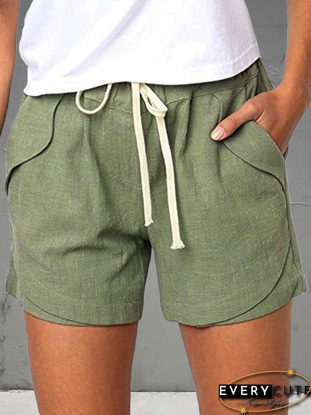 Simple casual loose personality shorts