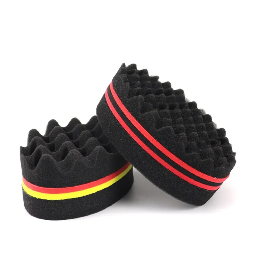 Double-sided Twisted Hairbrush Sponge